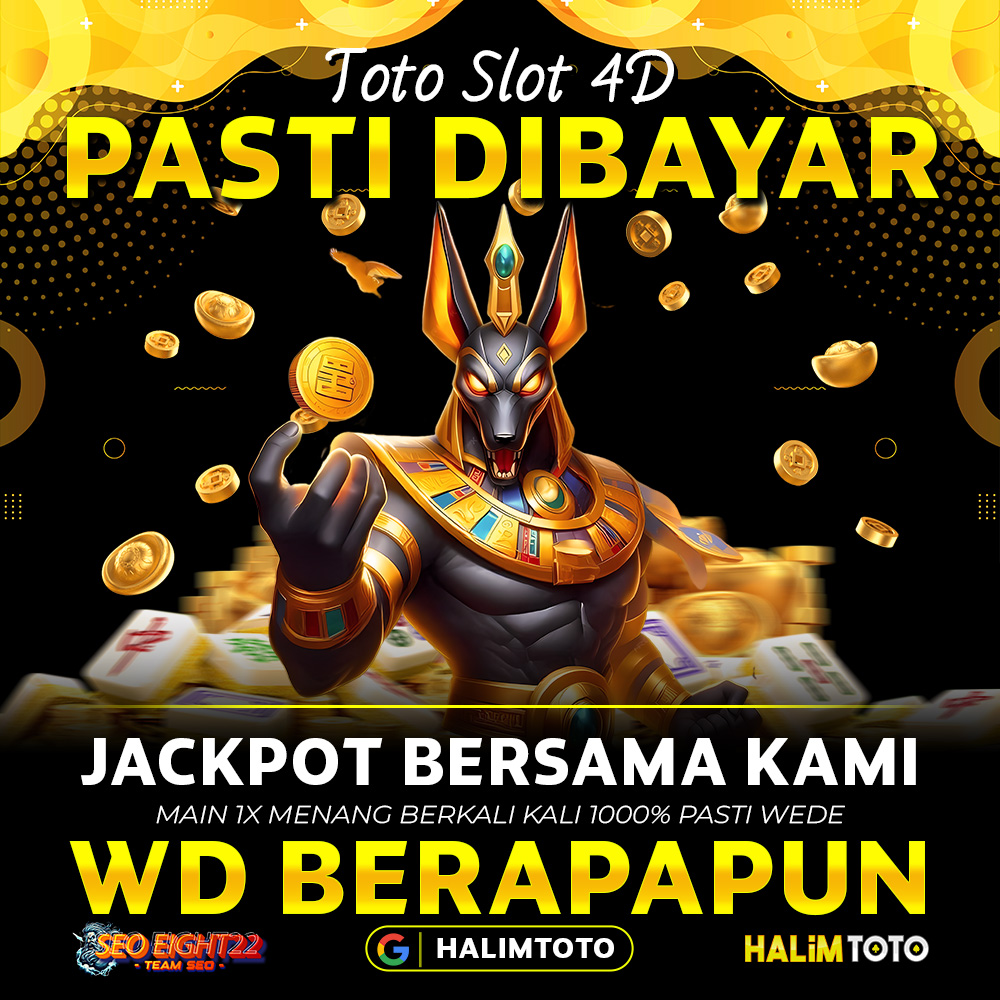 HALIMTOTO: Situs Toto Slot 4D Wede Di bayar Lunas