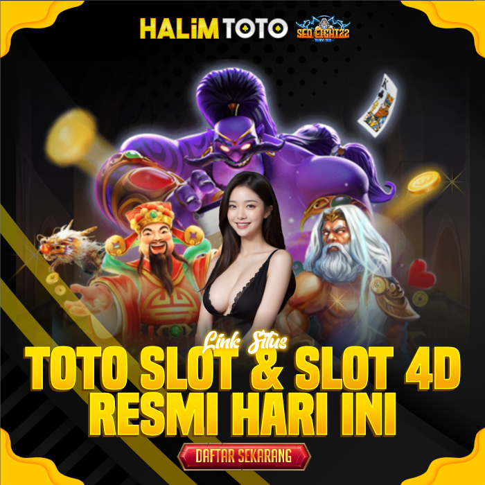 HALIMTOTO : Penyedia Link Situs Toto Slot & Slot 4D Resmi Terbaik Hari Ini