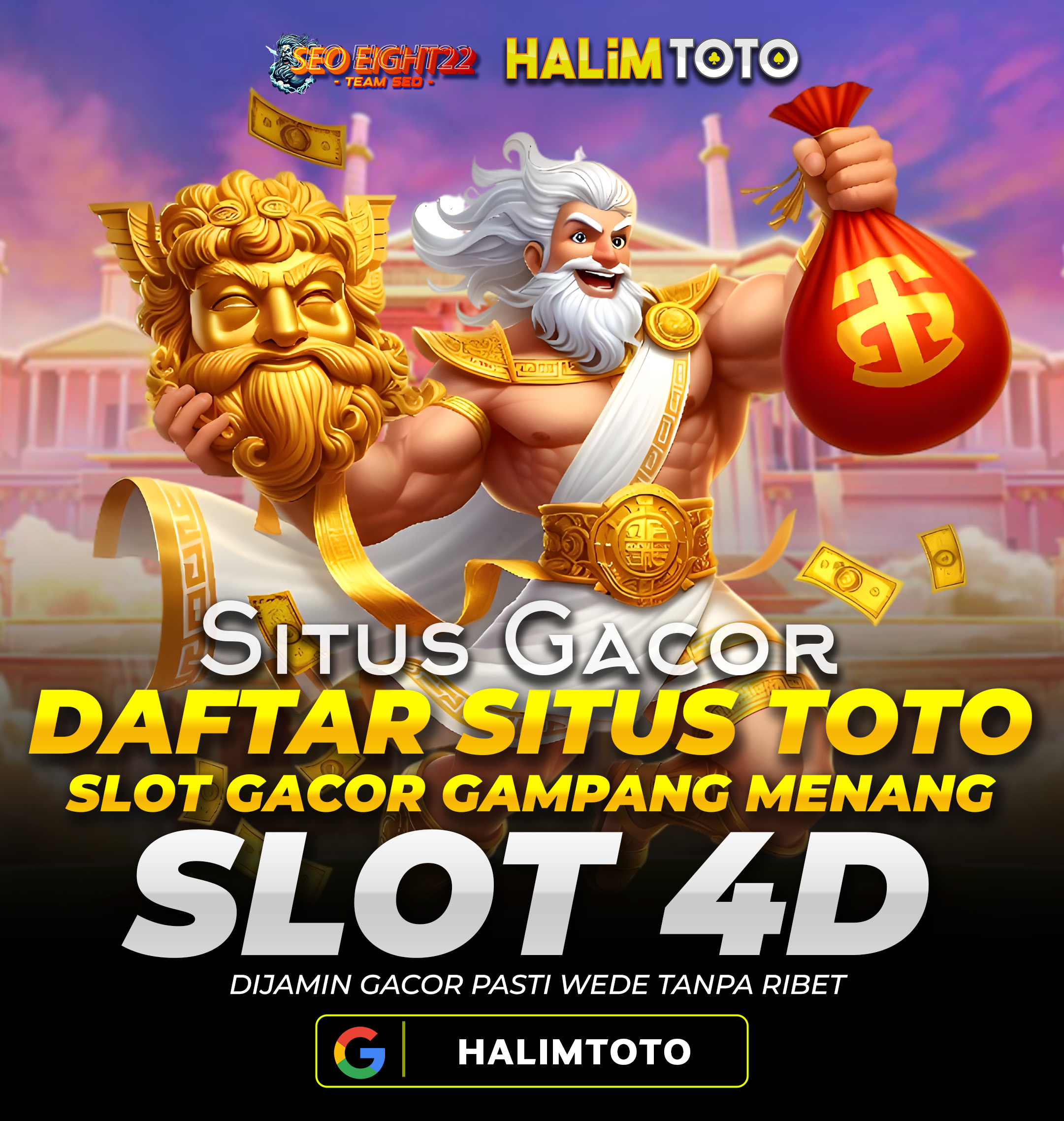 HALIMTOTO : Daftar Situs Gacor Slot 4D Gampang Menang Terpercaya